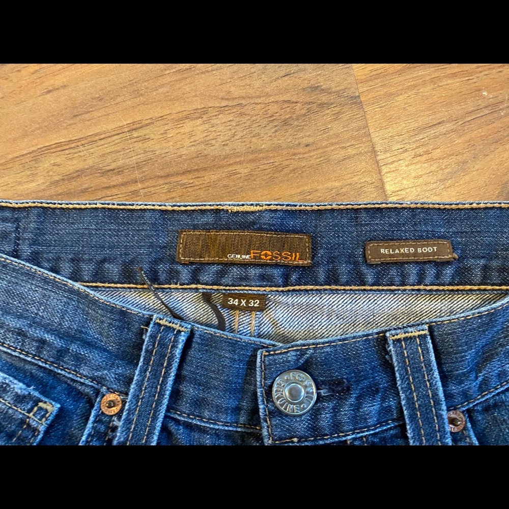 Fossil Jeans 34X32 Relaxed Boot